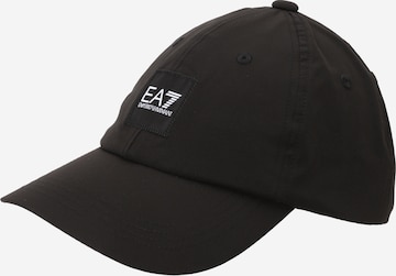 EA7 Emporio Armani - Gorra en negro: frente