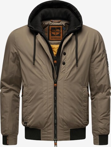 STONE HARBOUR Between-season jacket 'Hoobo' in Brown