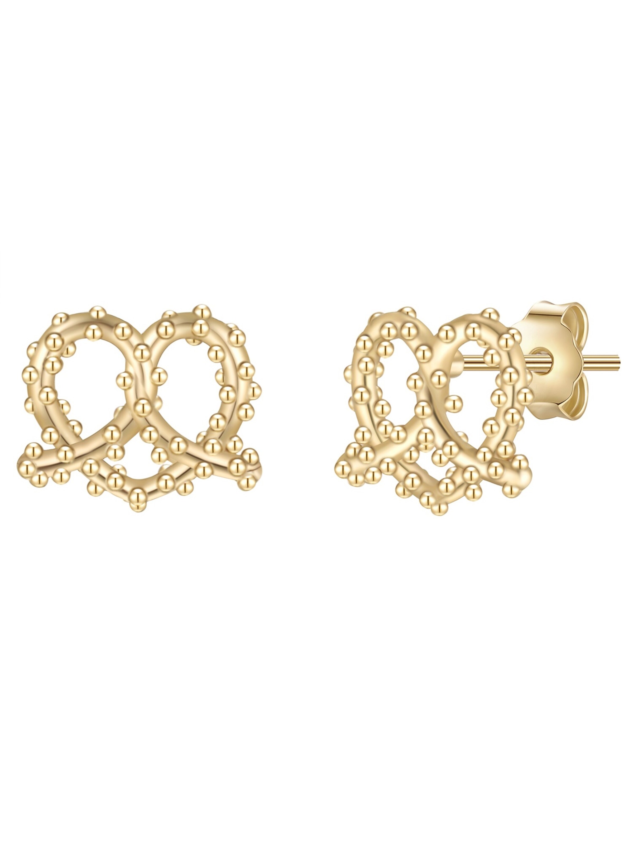 Glanzstücke München - Pendientes en oro: frente