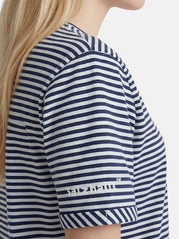 salzhaut Shirt 'Baak' in Blau