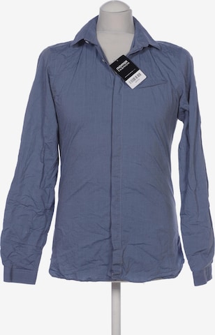 The Kooples Button Up Shirt in S in Blue: front