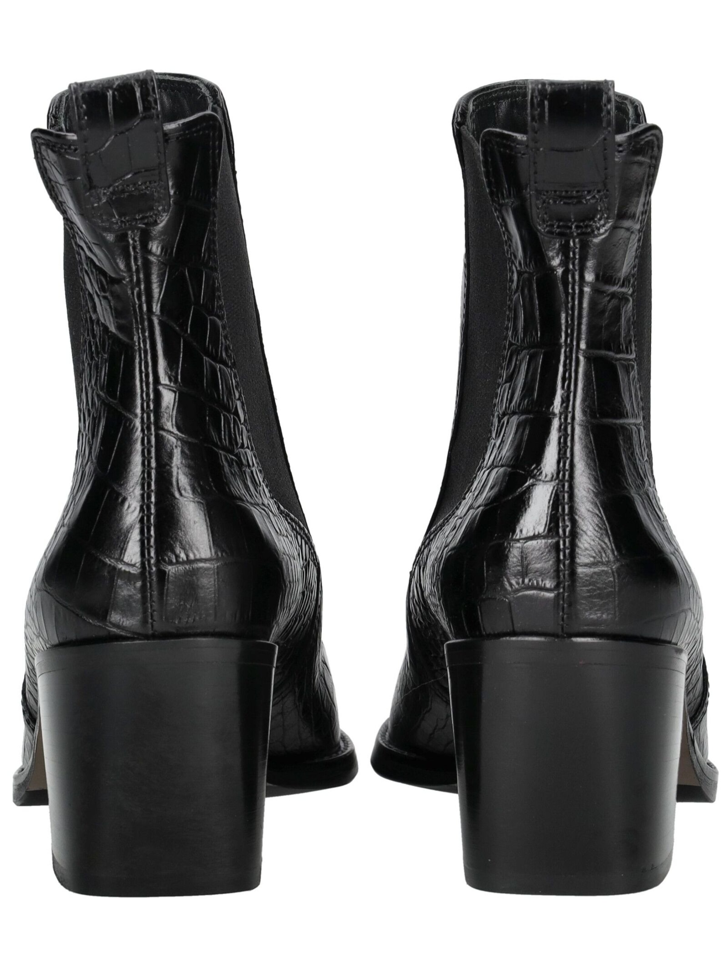 Paul Green Chlesea Boots in Schwarz