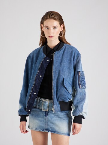 3.1 Phillip Lim Between-season jacket in Blue: front