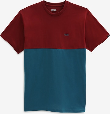 VANS Tričko 'MN COLORBLOCK TEE' – modrá: přední strana