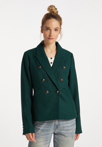 DreiMaster Klassik Prehodna jakna | zelena barva: sprednja stran