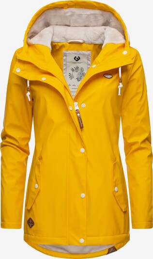 Ragwear Weatherproof jacket 'Marge' in Saffron / Black / White, Item view
