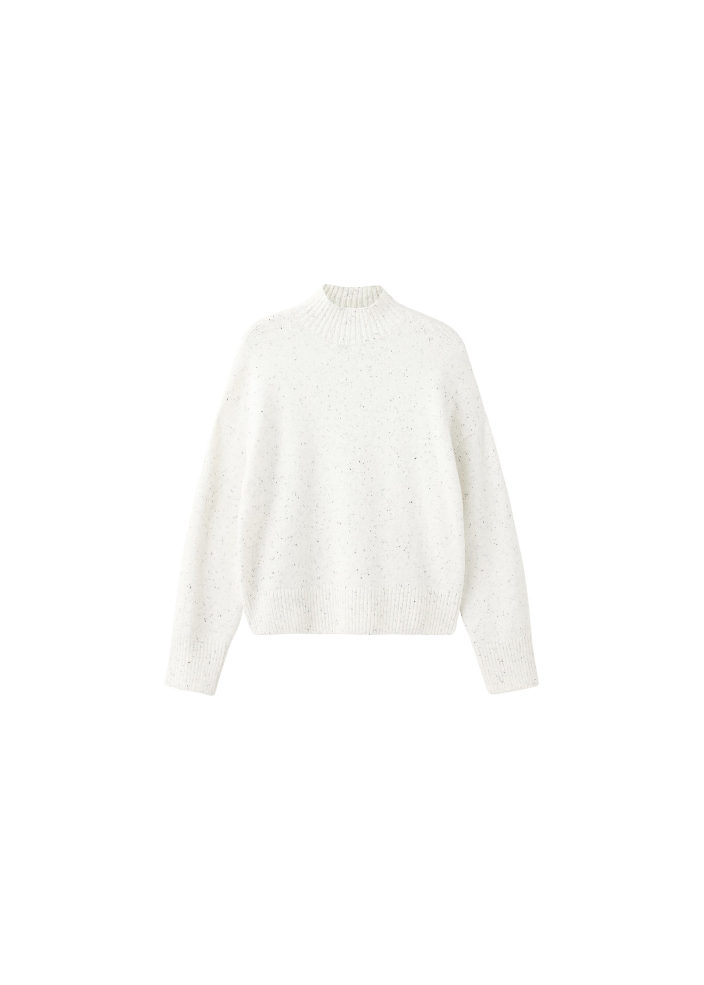 MANGO Sweater 'ANABELA' in Beige: front