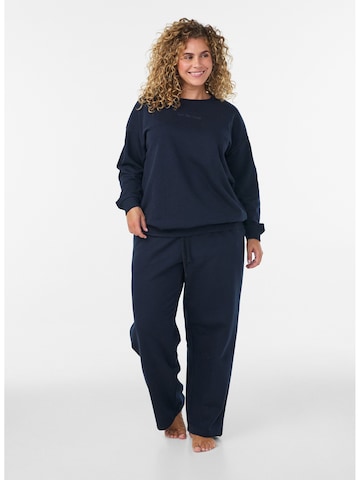 ZizziSweater majica 'RIKKE' - plava boja