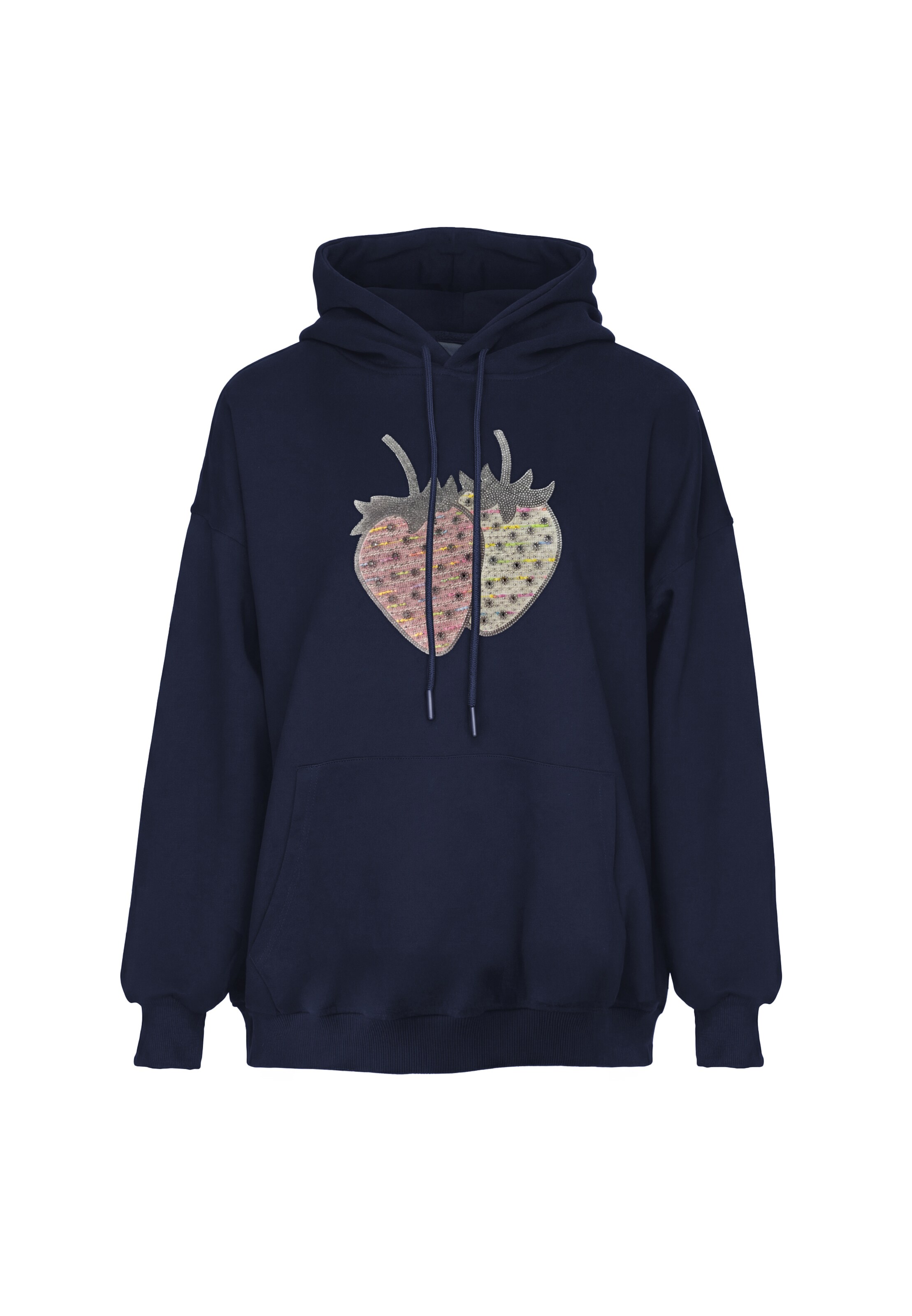 Sweat-shirt MYMO en bleu : devant