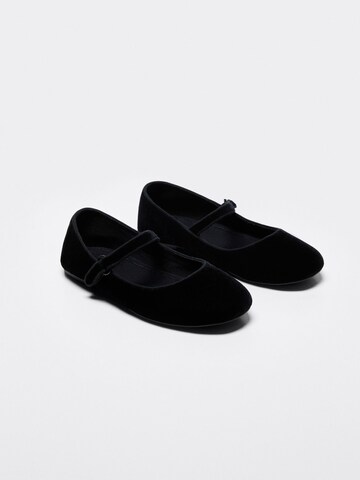 MANGO KIDS Ballet Flats 'ELVIRAN' in Black