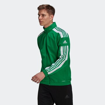 Vestes d’entraînement ADIDAS SPORTSWEAR en vert : devant