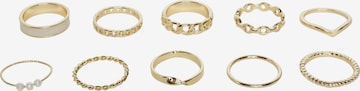 PIECES Ring 'MELLO' in Gold: front