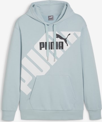 PUMA Athletic Sweatshirt in Blue: front