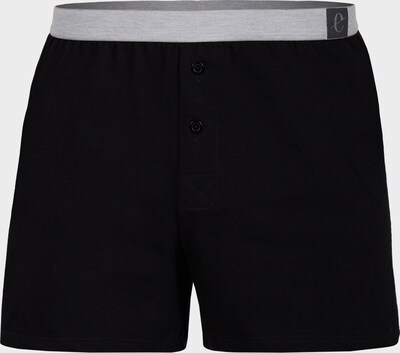 Erlich Textil Boxershorts 'Karl' in schwarz, Produktansicht