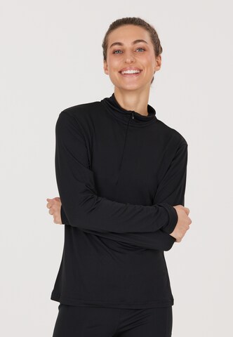 ENDURANCE Athletic Sweater 'Jolie' in Black: front