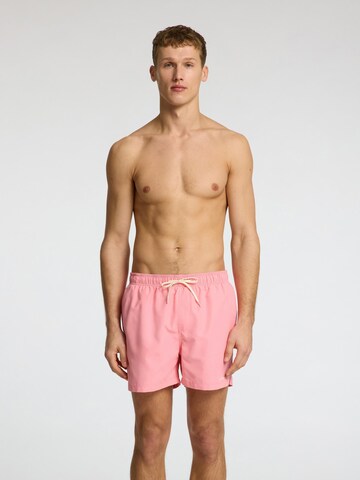 SELECTED HOMME Zwemshorts 'SLHDane' in Roze