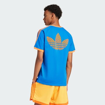 Tricou de la ADIDAS ORIGINALS pe albastru: față