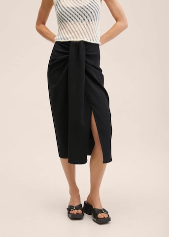 MANGO Skirt in Black: front