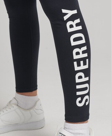 Superdry - Skinny Leggings em preto