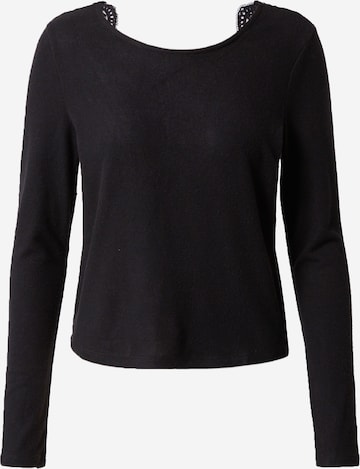 ABOUT YOU Sweater 'May' in Black: front