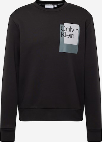 juoda Calvin Klein Megztinis be užsegimo: priekis