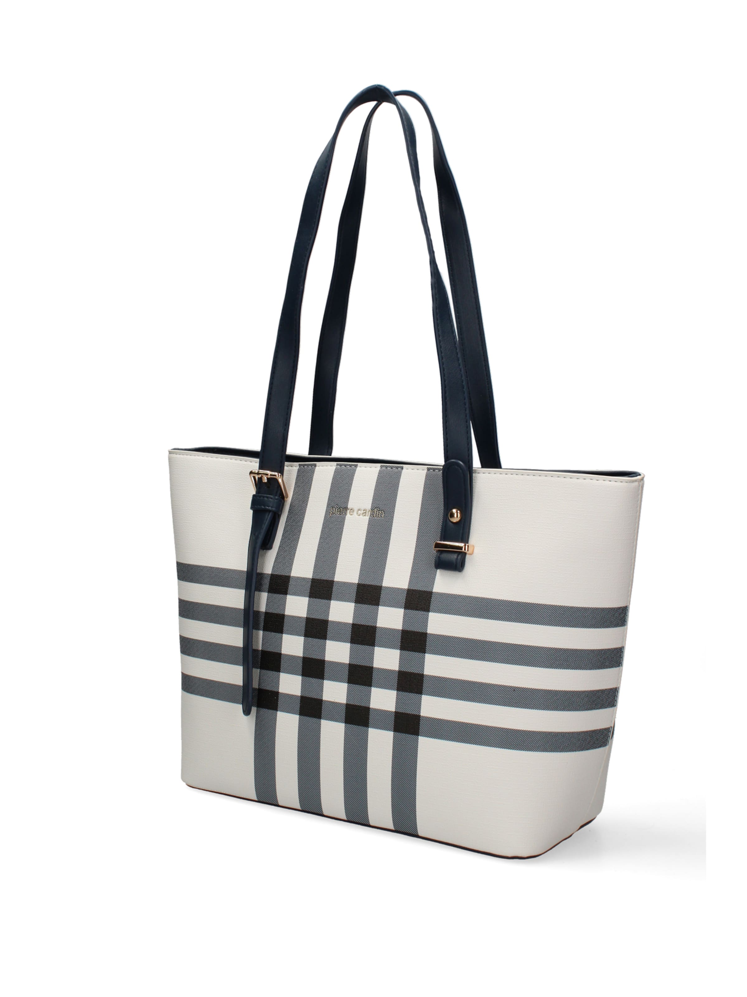 PIERRE CARDIN Handbag in White: front