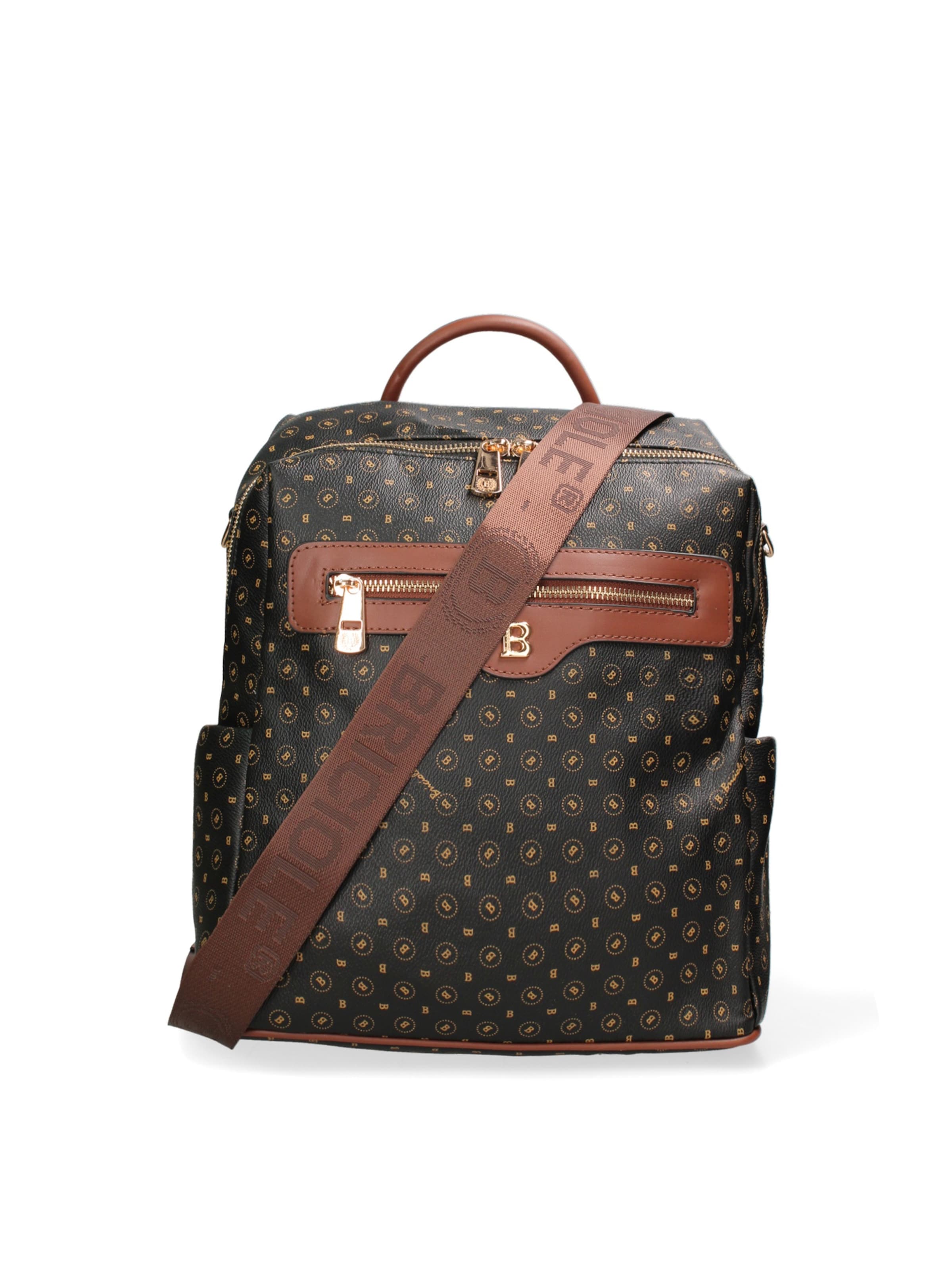 Briciole Rucksack in Schwarz: Vorderseite