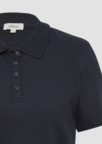 s.Oliver Poloshirt in Blau