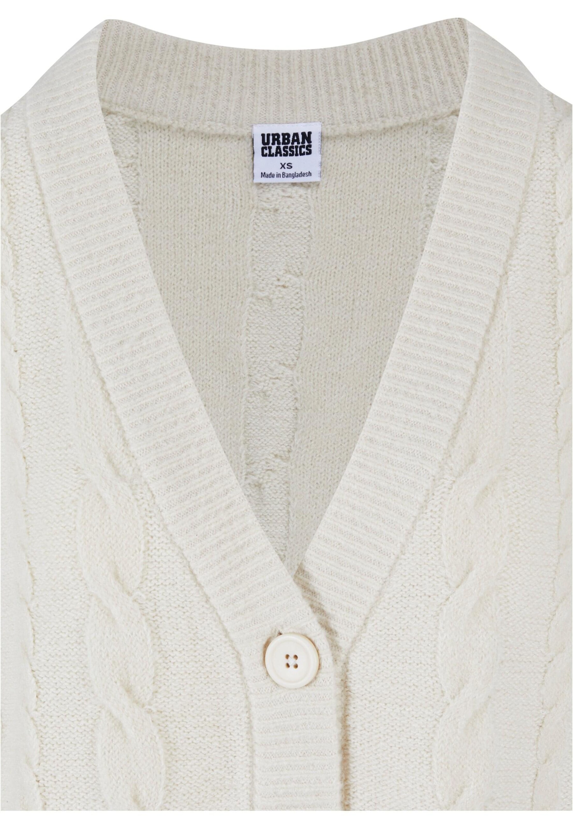 Urban Classics Strickjacke in Beige