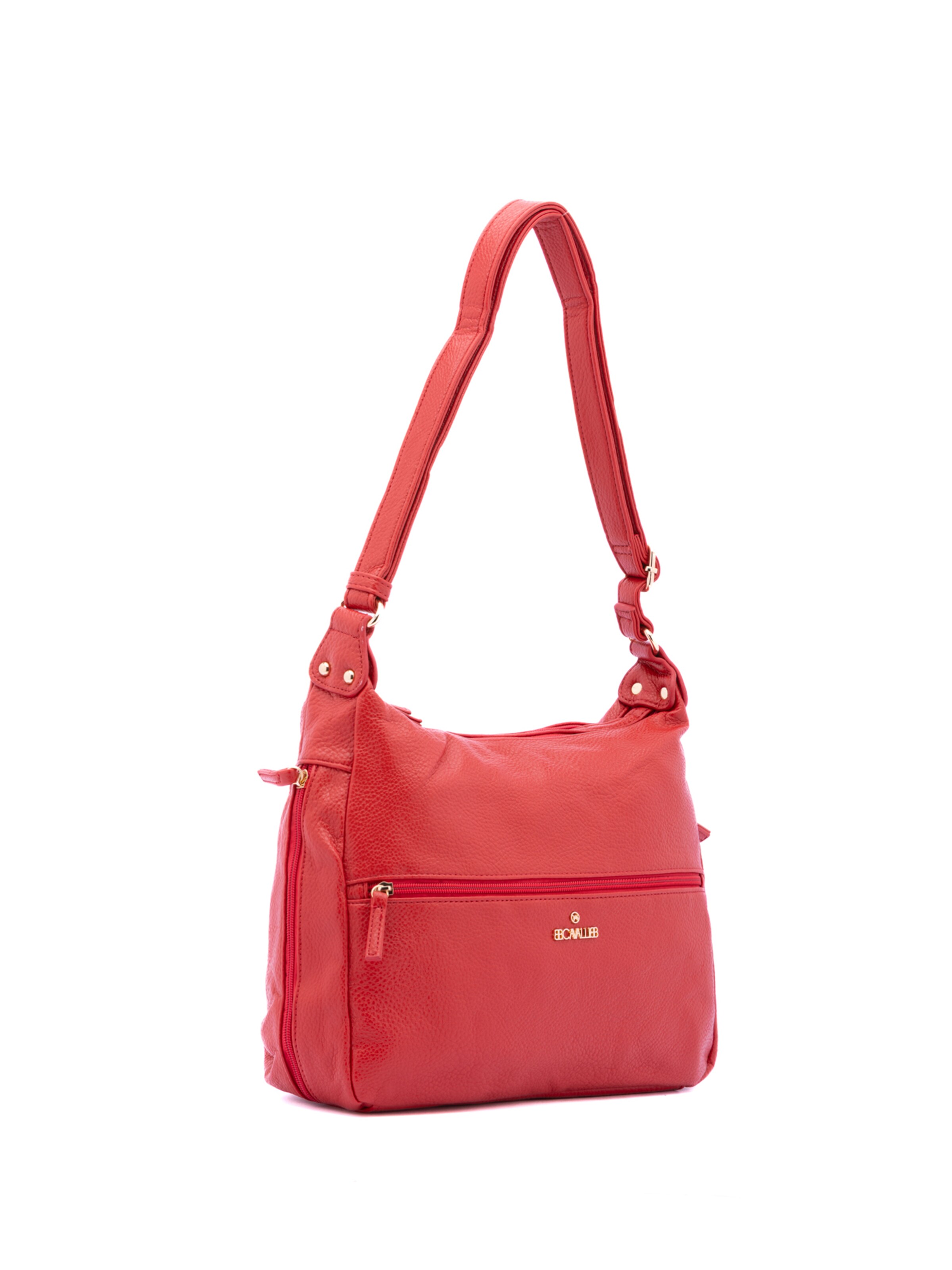 Borsa a spalla 'Borsa a Spalla Donna B Cavalli Ecopelle con Zip - 35x26x11 cm' di B. Cavalli in rosso