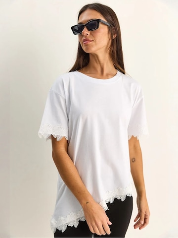 Maglietta di Bianco Lucci in bianco
