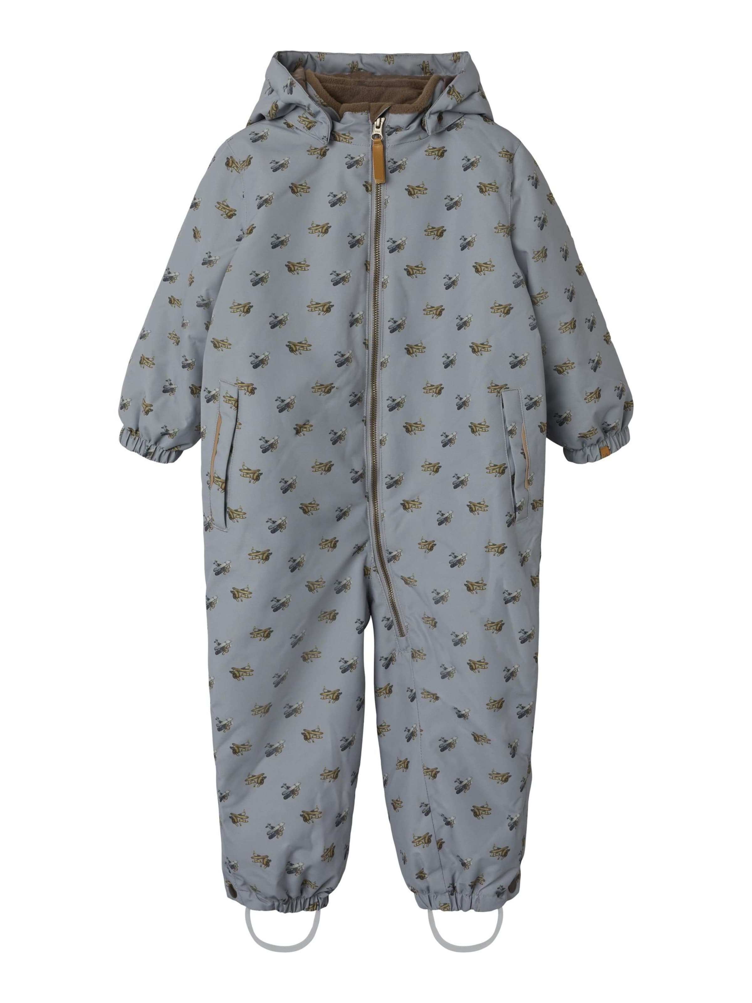 Lil'Atelier Funktionsjakkesæt 'Lasnow10' i grå: forside