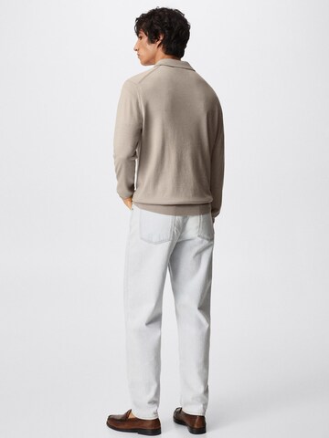 Pull-over MANGO MAN en beige