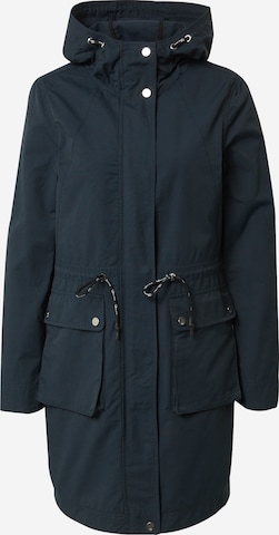 QS Between-seasons parka in Blue: front