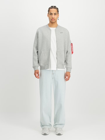 ALPHA INDUSTRIES Between-Season Jacket in Grey: front