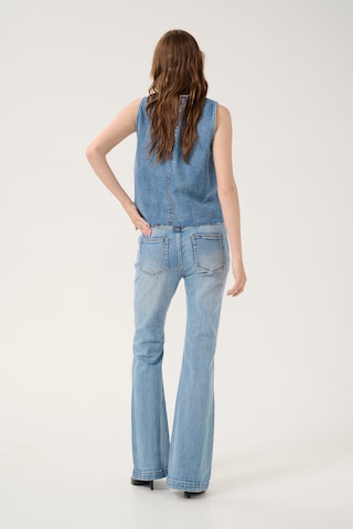 My Essential Wardrobe Flared Jeans 'Dango' i blå