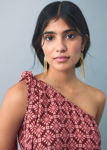 MANGO TEEN Top 'Lunat' in Pink