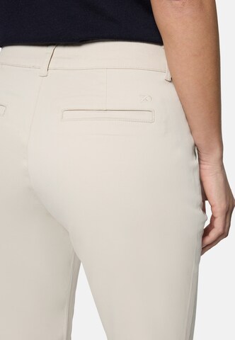 zero Slimfit Broek in Beige