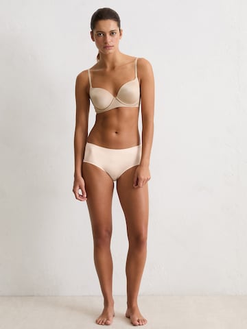 Marc O'Polo Broekje ' Shiny Second Skin ' in Beige: voorkant