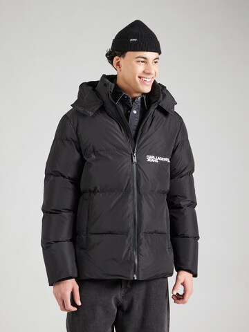 Veste d’hiver KARL LAGERFELD JEANS en noir : devant