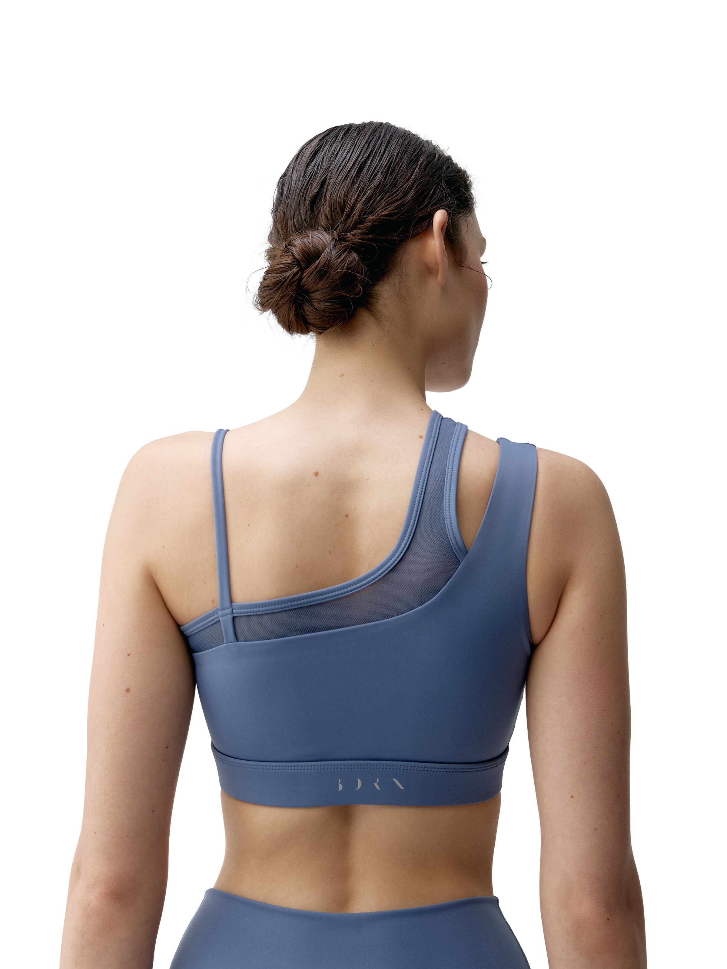 Born Living Yoga Wintermantel 'Karma' in Blauw