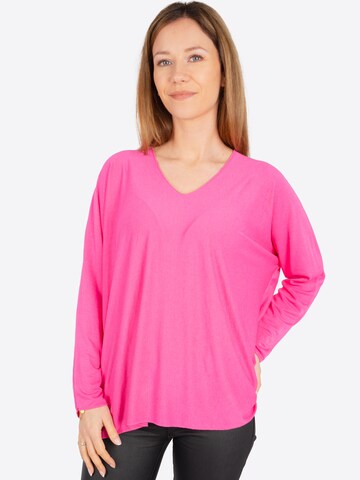 Seasons of April Shirt 'Maya' in Roze: voorkant