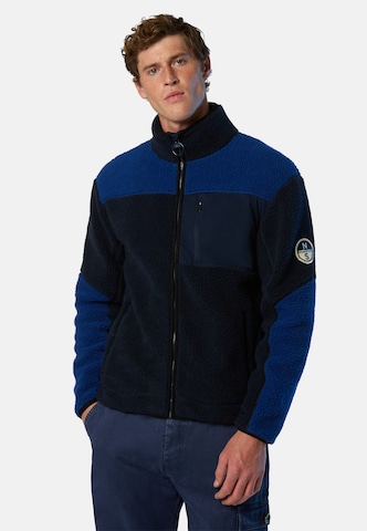 North Sails Fleecejacke in Blau: Vorderseite