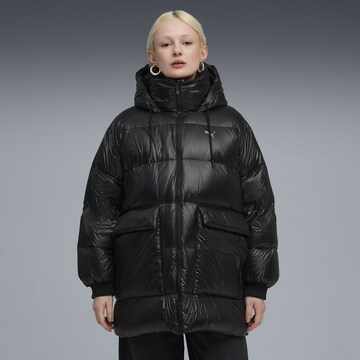 PUMA Winterjas in Zwart: voorkant