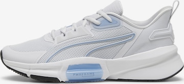 PUMA Athletic Shoes 'PWRFRAME TR 3' in White: front