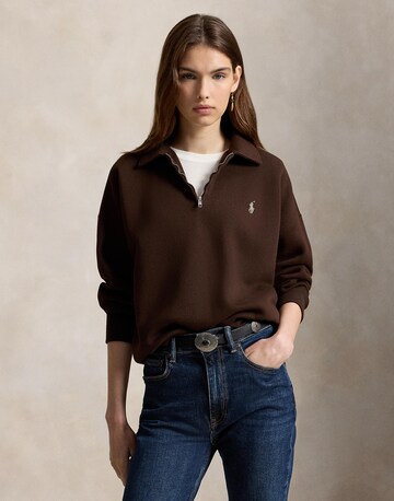 ruda Polo Ralph Lauren Megztinis be užsegimo: priekis