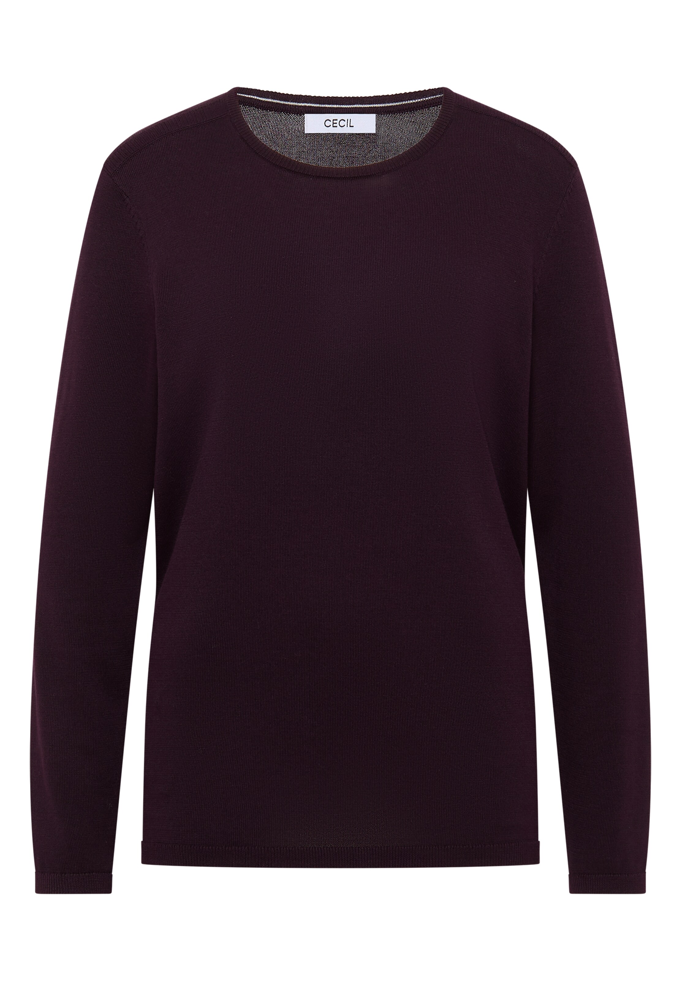 CECIL Sweater in Purple: front