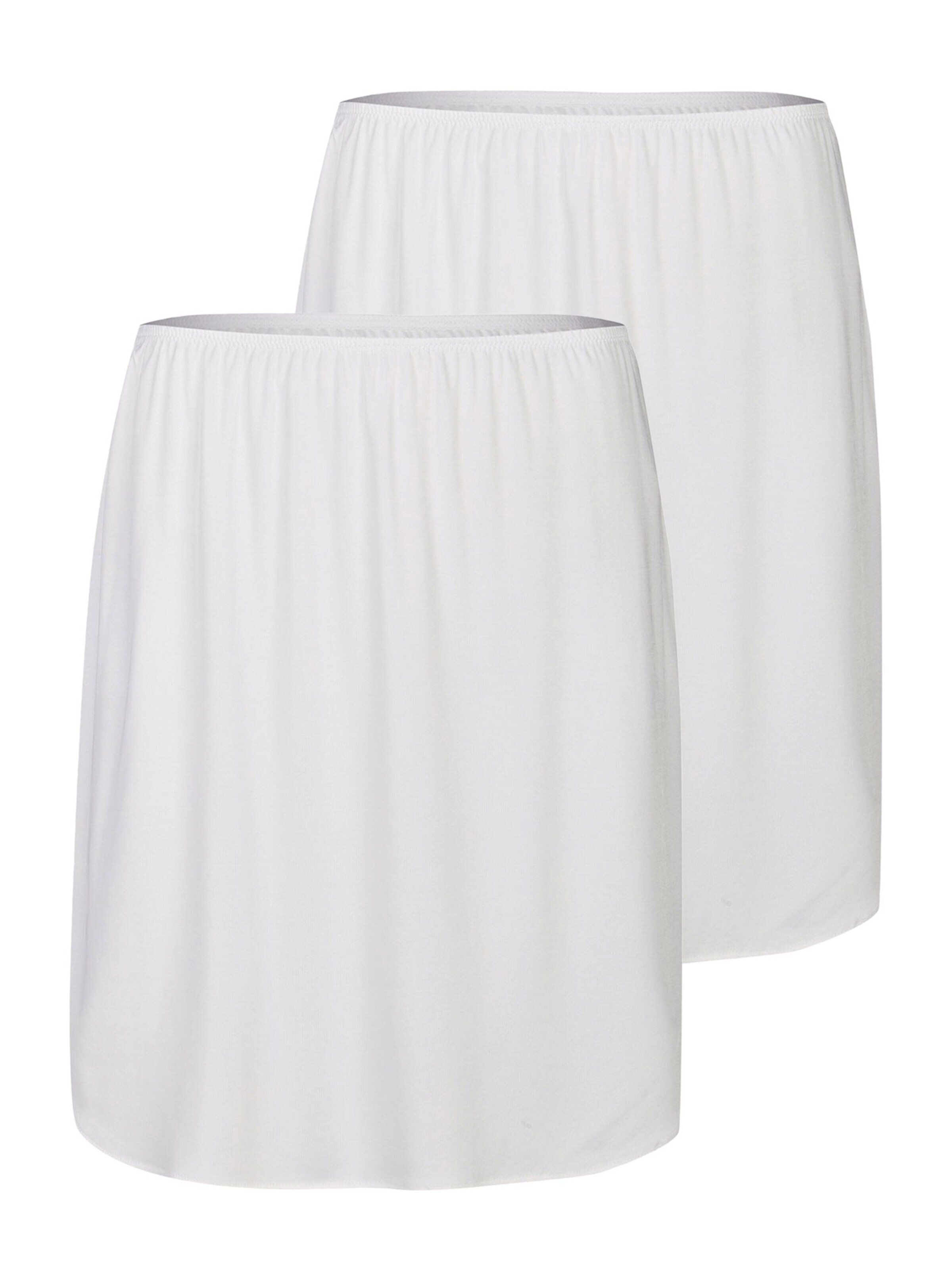 Nina von C. Undershirt 'Elegance' in White: front