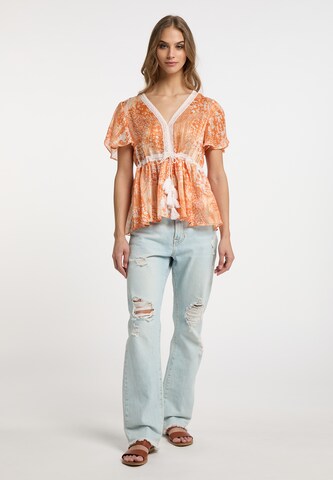 IZIA Bluse in Orange