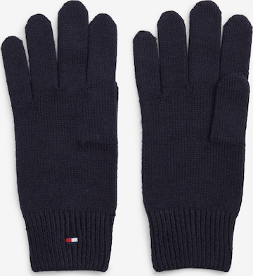 TOMMY HILFIGER Fingervantar i blå: framsida
